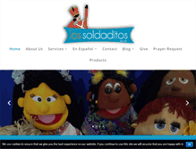 Tablet Screenshot of lossoldaditos.com